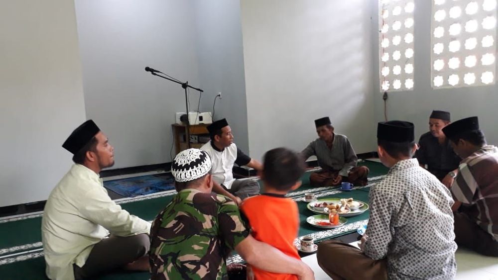 Masyarakat Desa Pussui Menyambut gembira Rampungnya Pembangunan Masjid Al-Kahfi